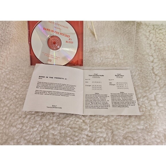 Band in the Pocket #1 Blues CD Backing Tracks for Practicing Musicians 2004 - Picture 7 of 7